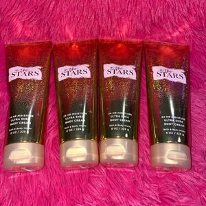 4x Bath & Body Works‎ IN THE STARS Body Hand Ultra Shea Body Cream  8Oz